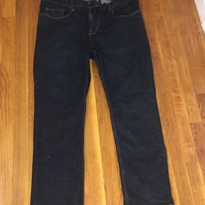 Dark washed jeans